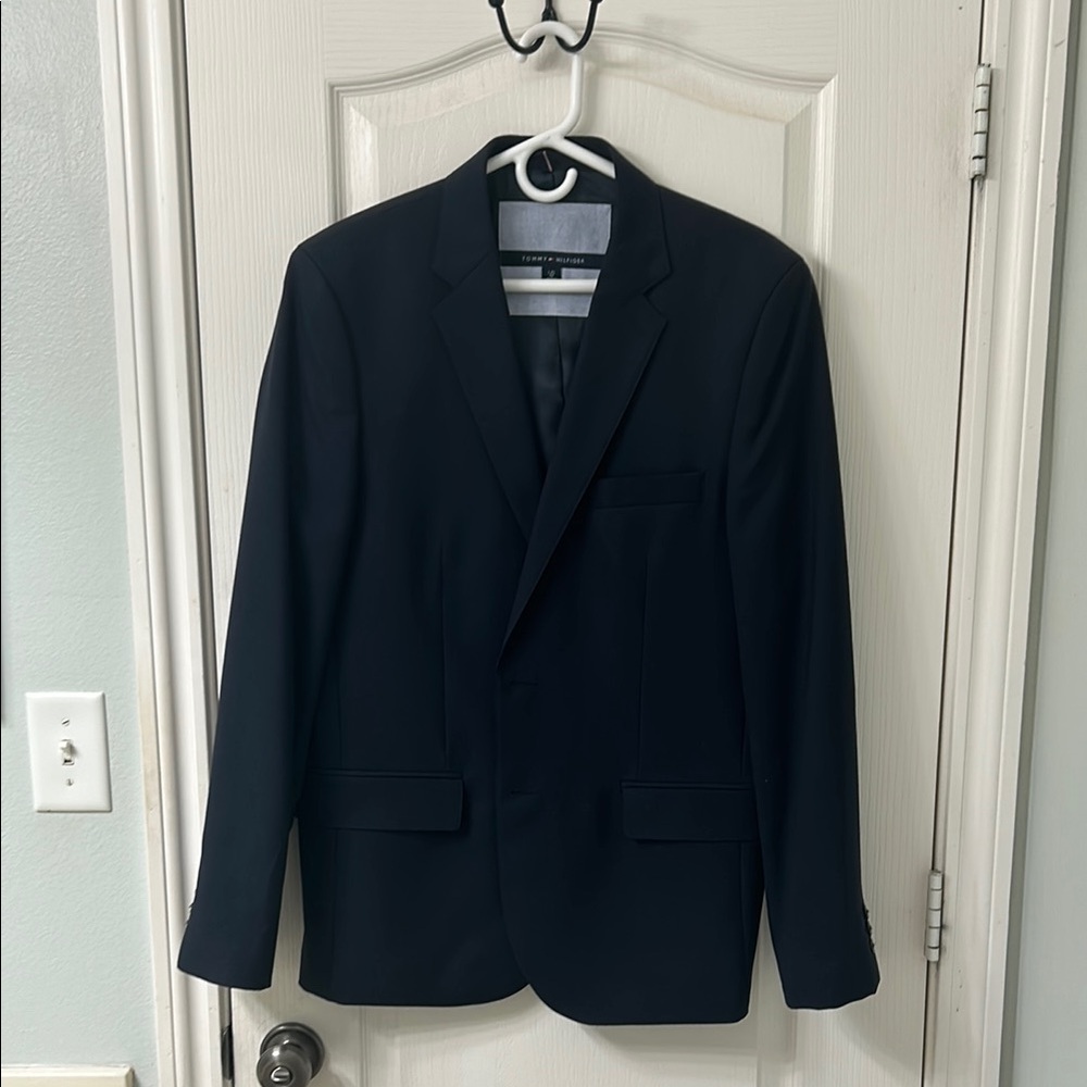 Tommy Hilfiger Black Sport Coat Classic Blazer